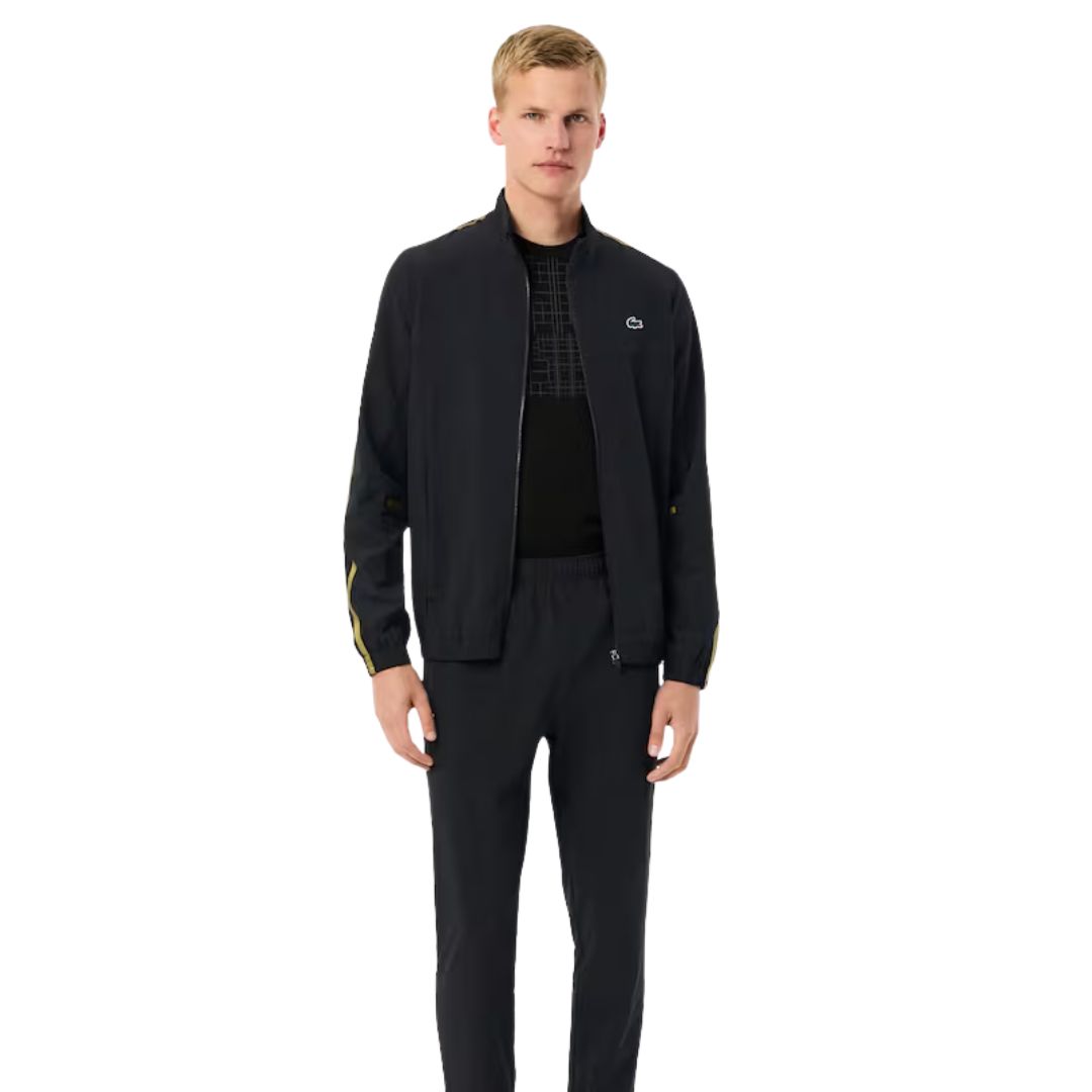 Lacoste Tennis x Novak Djokovic Tracksuit Black